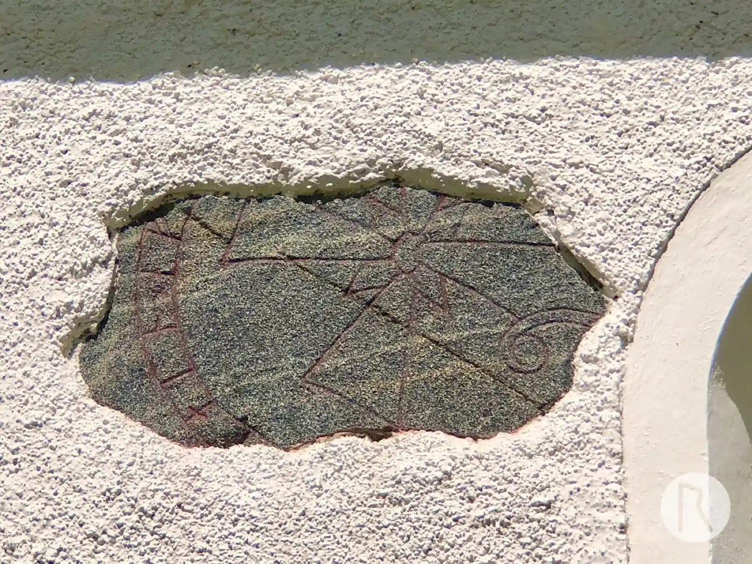 Rune-stone U841, L1943:668 in Dalby parish, Uppsala municipality