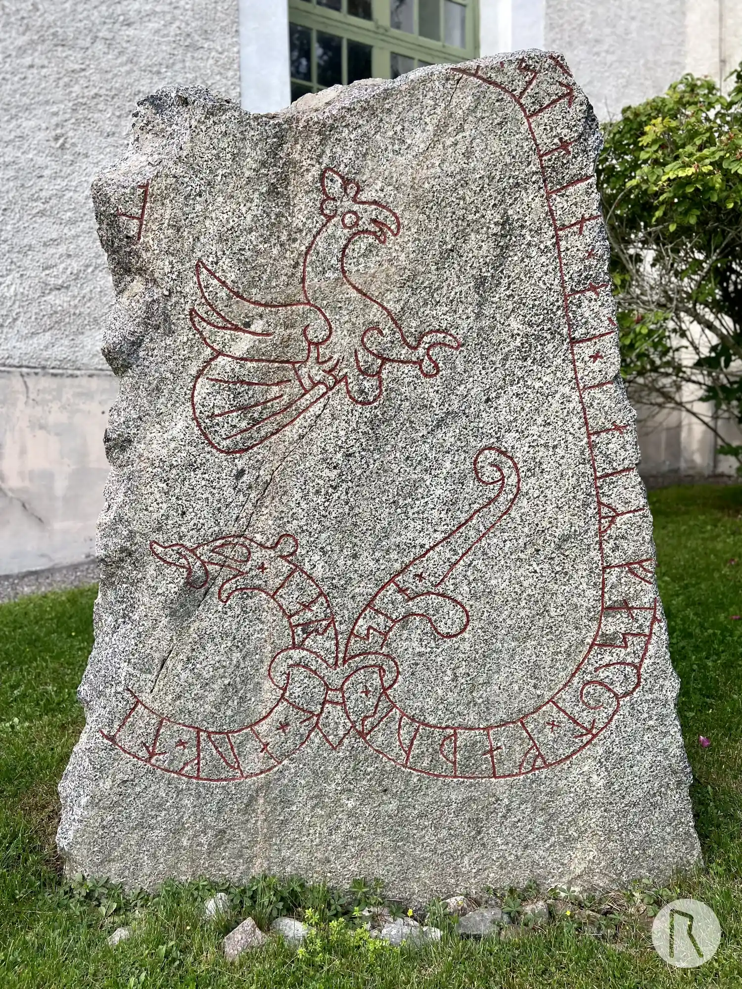 Rune-stone U874, L1939:2986 in Hagby parish, Uppsala municipality