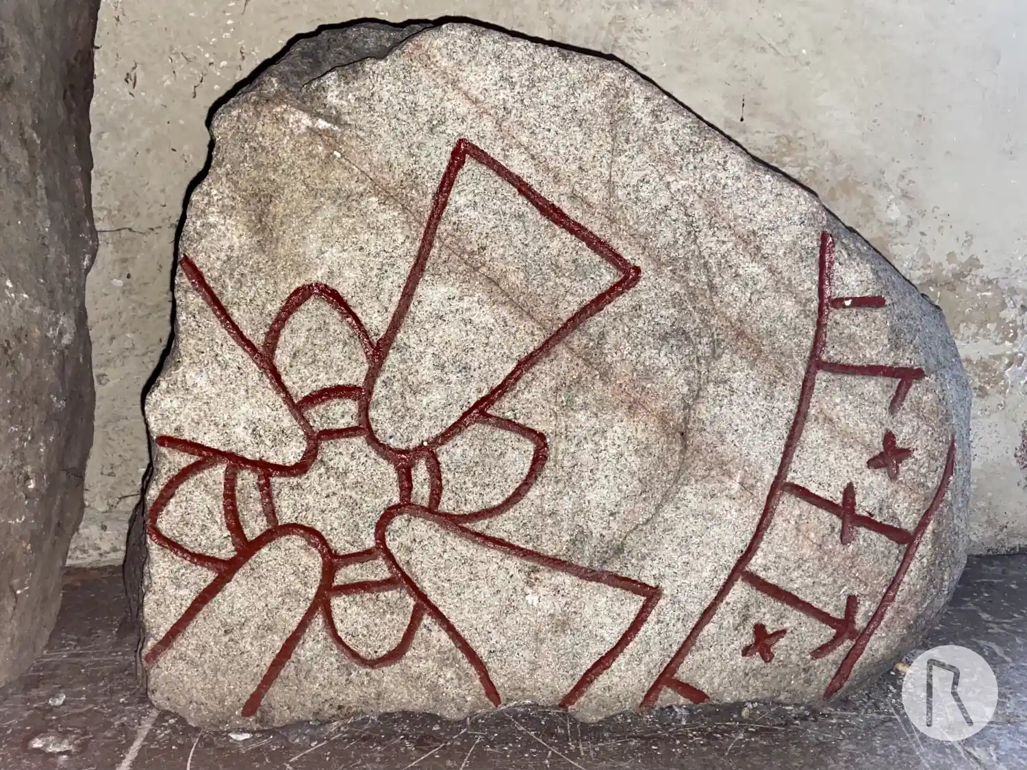 Rune-stone UFv1953;268, L2012:333 in Stockholm parish, Stockholm municipality