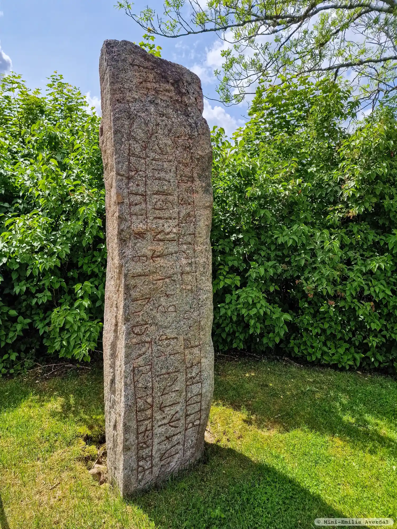 Rune-stone Vg125, L1961:6670 in Södra Kedum parish, Vara municipality