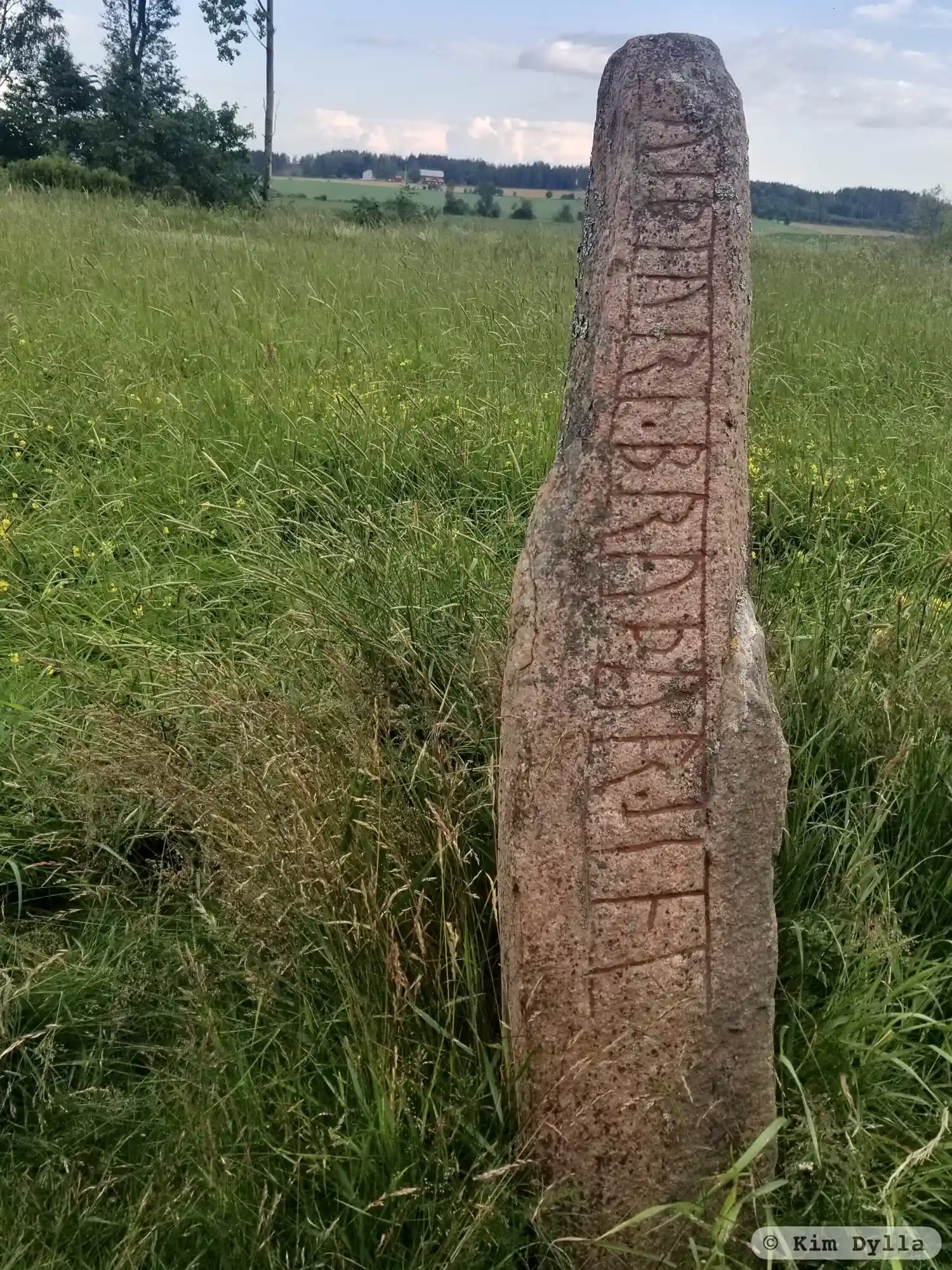 Rune-stone Vr2, L2005:2279 in Väse parish, Karlstad municipality