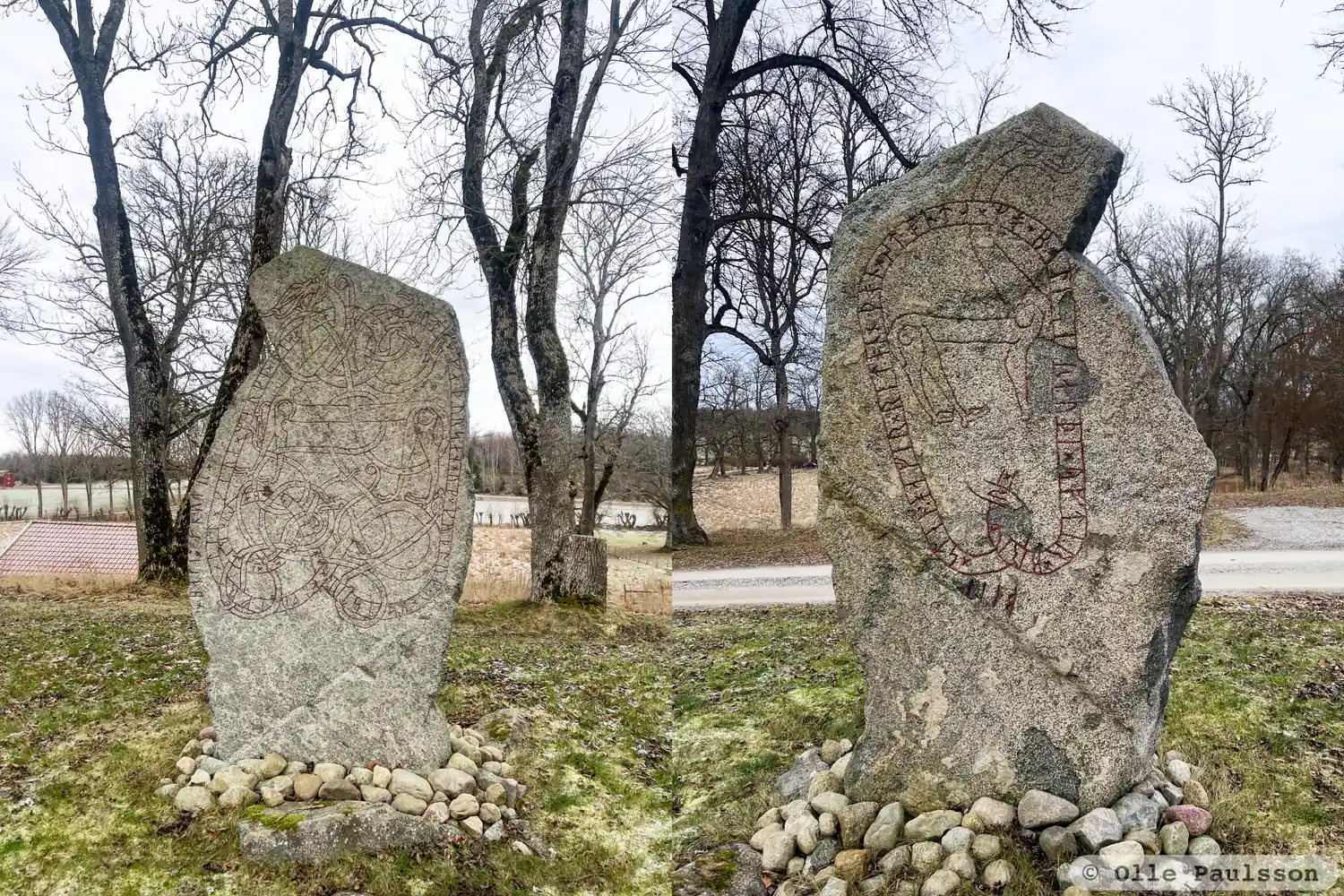 Rune-stone Vs15, L2004:4971 in Björksta parish, Västerås municipality