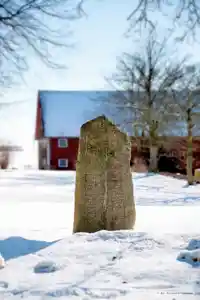 Fotografi av Runsten Västra Nöbbelövstenen, DR278, L1989:8238 taget av Bo Sibbern-Larsen