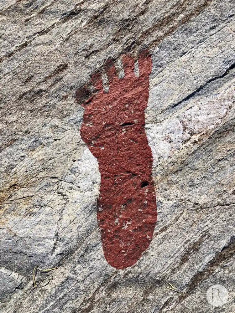 Fotografi av Hällristning Hemstahällen, L1944:2485 taget av Niklas Vackerdag