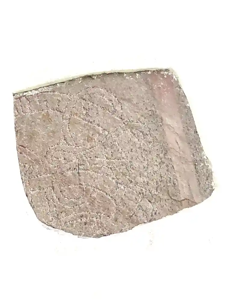 Fotografi av Runristning U415, L2016:7472 taget av Niklas Vackerdag