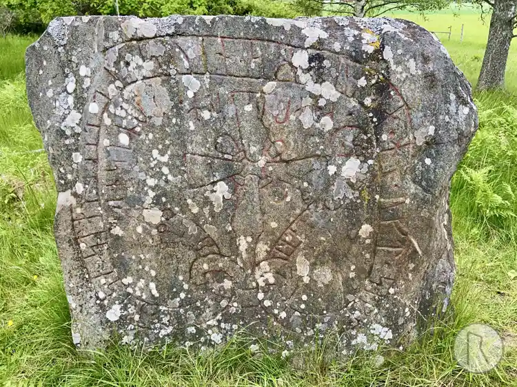 Fotografi av Runsten Mervallastenen, Sö198, L1983:3112 taget av Niklas Vackerdag