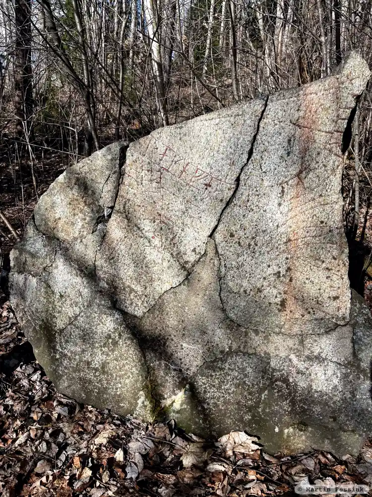 Fotografi av Runsten U118, L2017:119 taget av Martin Pessink