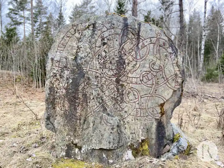 Fotografi av Runsten U304, L2015:5363 taget av Niklas Vackerdag