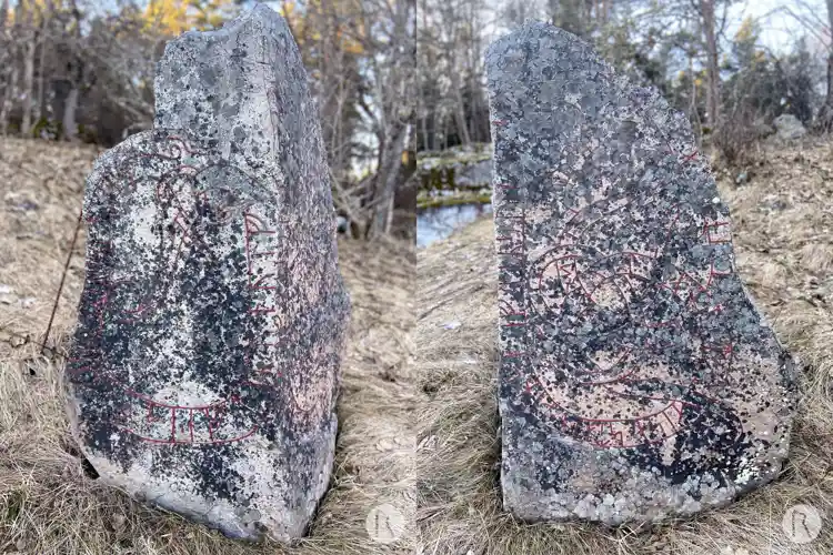 Fotografi av Runsten U321, L2015:5376 taget av Niklas Vackerdag