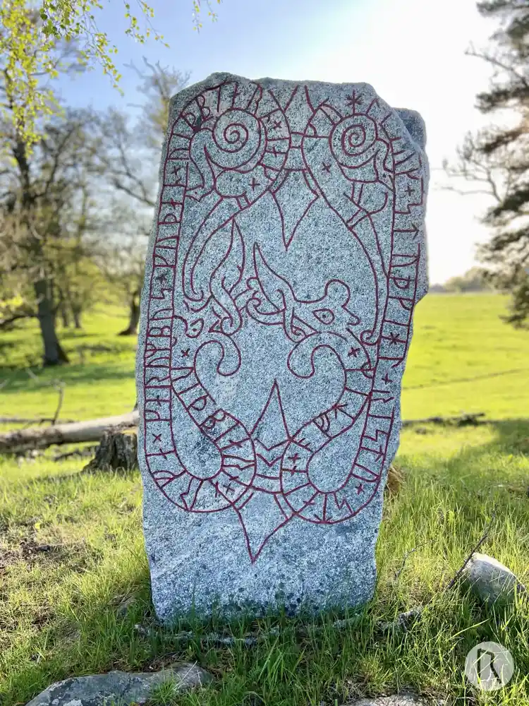 Fotografi av Runsten U524, L2016:6579 taget av Niklas Vackerdag
