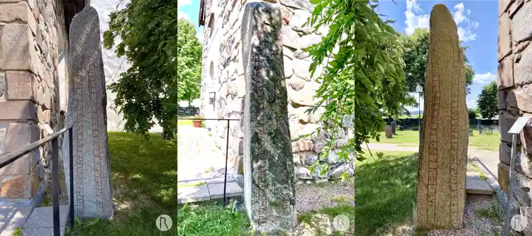 Fotografi av Runsten U539, L2016:1509 taget av Niklas Vackerdag