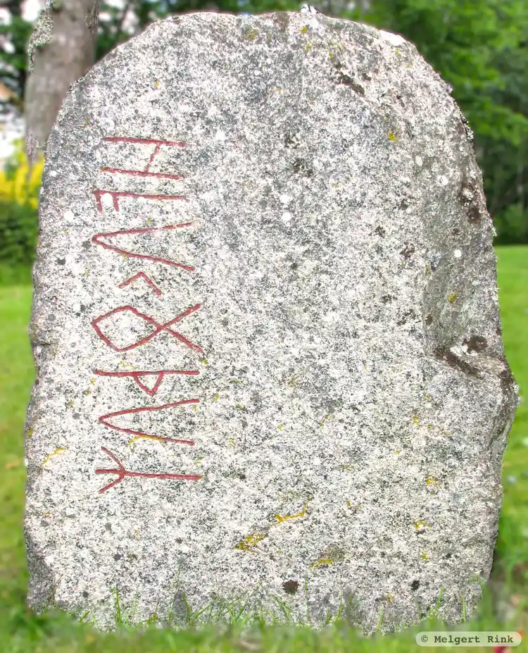 Fotografi av Runsten Vg65, L1962:6392 taget av Melgert Rink